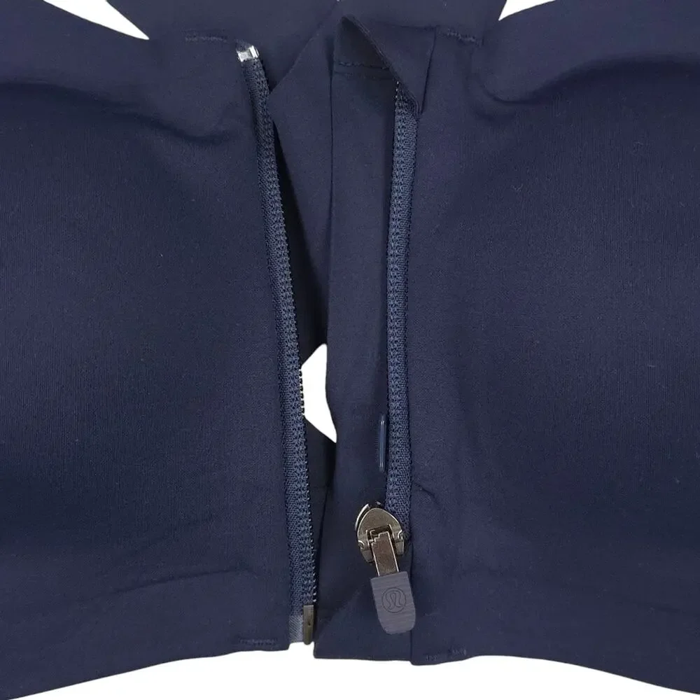 NWOT Lululemon Enlite Bra Zip Front